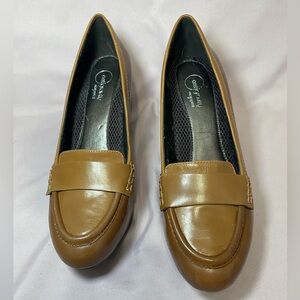 Easy Spirit Antigravity Heels in cognac women’s size 7.5 Wide